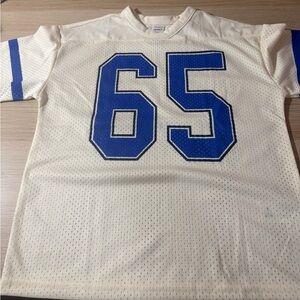 Carter's White and Blue Kids Jersey